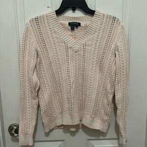 Ralph Lauren pink women’s sweater